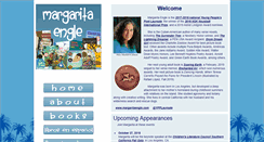 Desktop Screenshot of margaritaengle.com